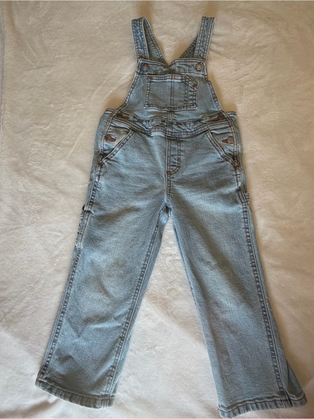 Old Navy Light Blue Denim Kids Overalls with Pockets